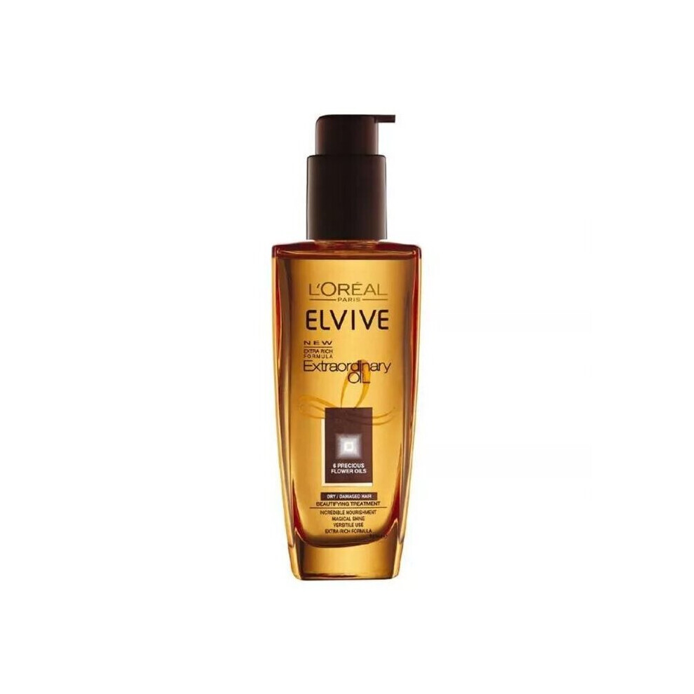 New L’oréal Paris Loreal Paris Elvive Extraordinary Oil For Dry & Damaged Hair 100 Ml