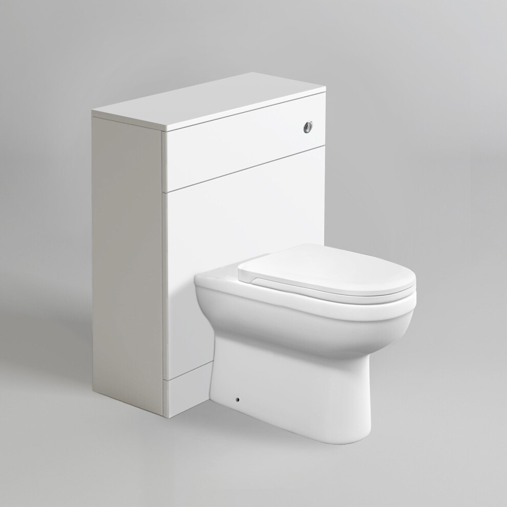 Melbourne Back To Wall Rimless WC Toilet Unit + Soft Close Seat