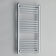 Bathroom Straight Heated Radiator Chrome Towel Rail Tube