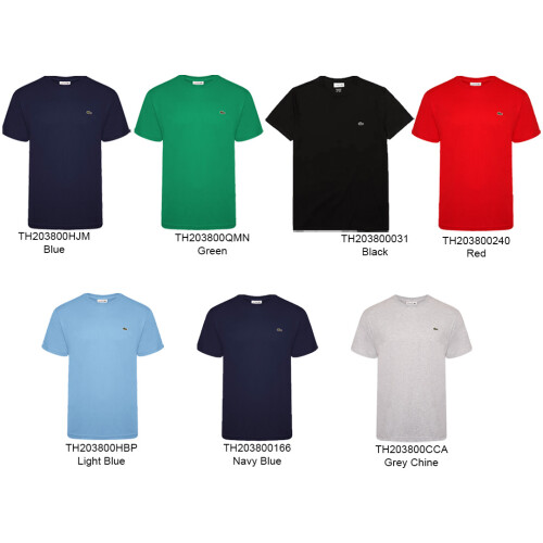 Lacoste Lacoste Crew Neck Cotton Jersey T-shirts S-3XL