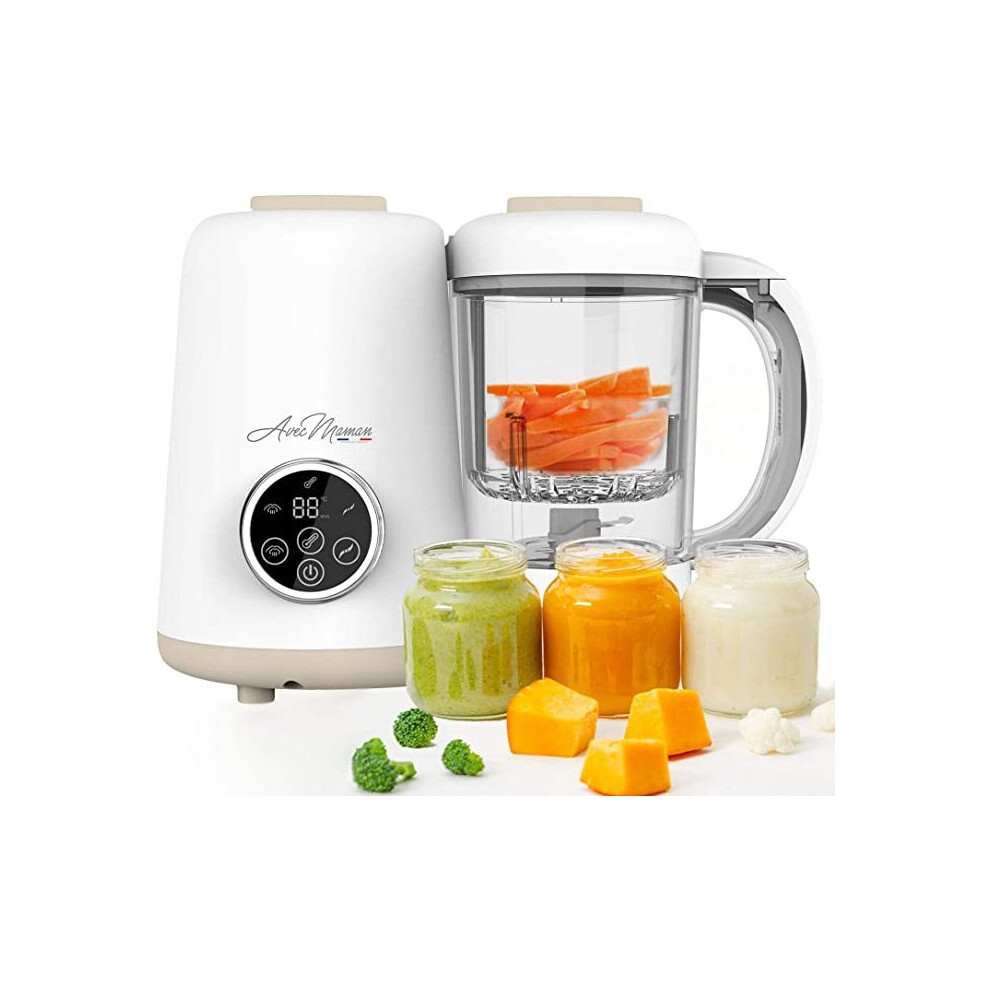 Avec Maman Baby Chef 4-in-1 Food Processor for Babies Steamer