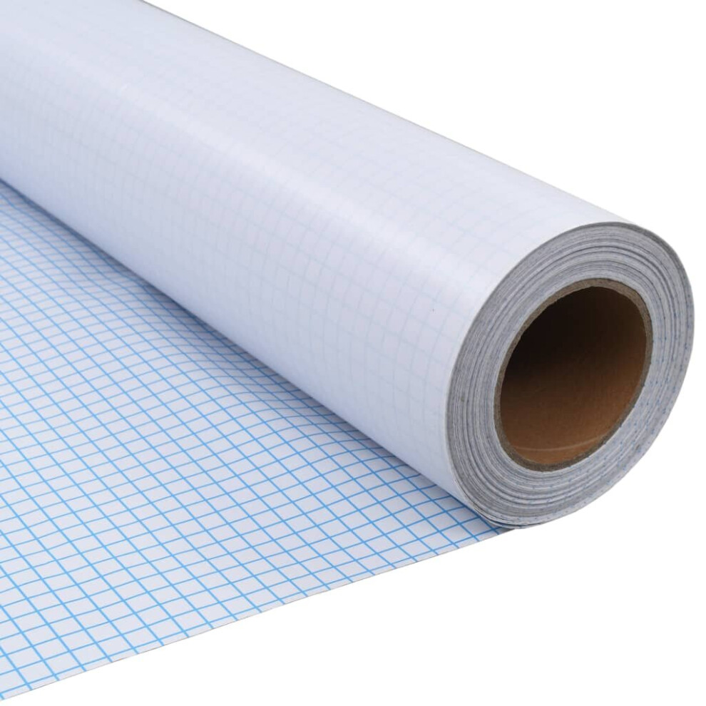vidaXL Window Film Frosted Grey 0.9x100 m PVC
