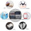 (Navy) 6 Piece Polyester Travel Luggage Organiser Bag Set 4