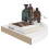 VidaXL vidaXL Schwebendes Eckregal Weiß 35x35x3,8 cm MDF 6