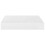 VidaXL vidaXL 2x Floating Wall Shelves High Gloss White MDF Bookcase Display Storage 7