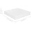 VidaXL vidaXL 2x Floating Wall Shelves High Gloss White MDF Bookcase Display Storage 8