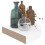 VidaXL vidaXL 4x Floating Corner Shelves High Gloss White 25x25x3.8 cm MDF Display 6