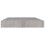 VidaXL vidaXL 4x Floating Wall Shelves Concrete Grey MDF Bookcase Wall Board CD Rack 6
