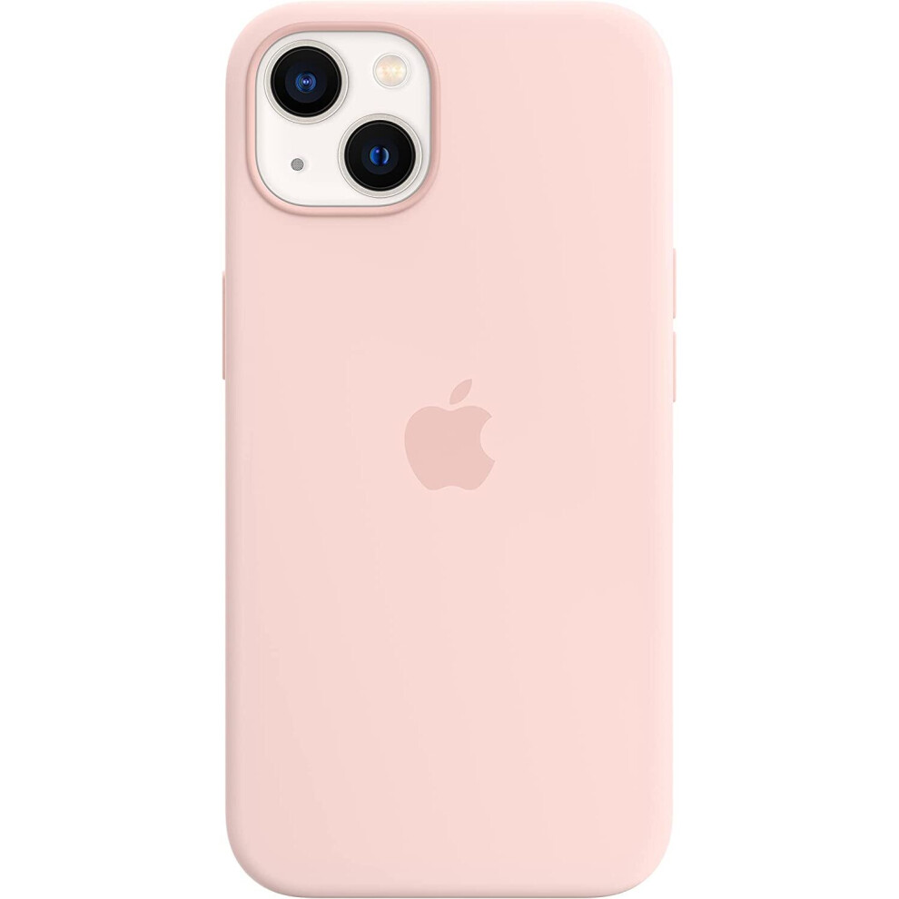 (Chalk ) Apple Silicone Case With Magsafe (For Iphone 13) Pink 9330637552568
