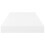 VidaXL vidaXL 2x Floating Wall Shelves High Gloss White 50x23x3.8 cm MDF Bookcase 7