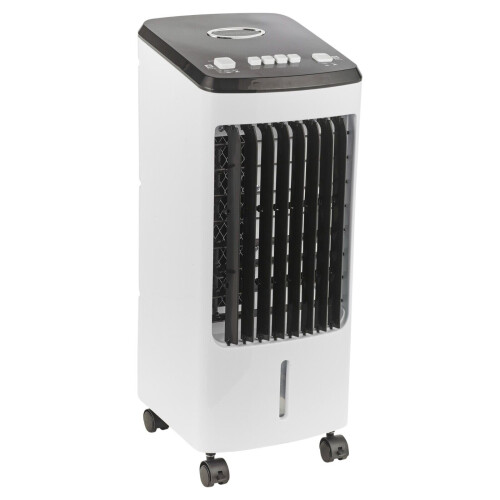 (White) Portable Air Cooler AC Fan Conditioner Ventilation Unit on Wheels w/ 2 Ice Packs