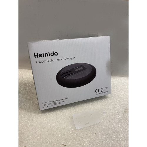 Hernido Portable CD Player for Car, Compact Disc Personal CD Player on OnBuy
