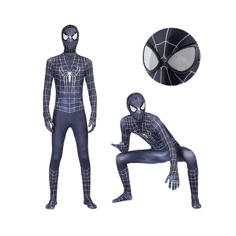 (160Cm) Marvel Super Hero Adult Halloween Role Play Spider-Man Cosplay Costume Jumpsuit Fancy Dress Not,Specified