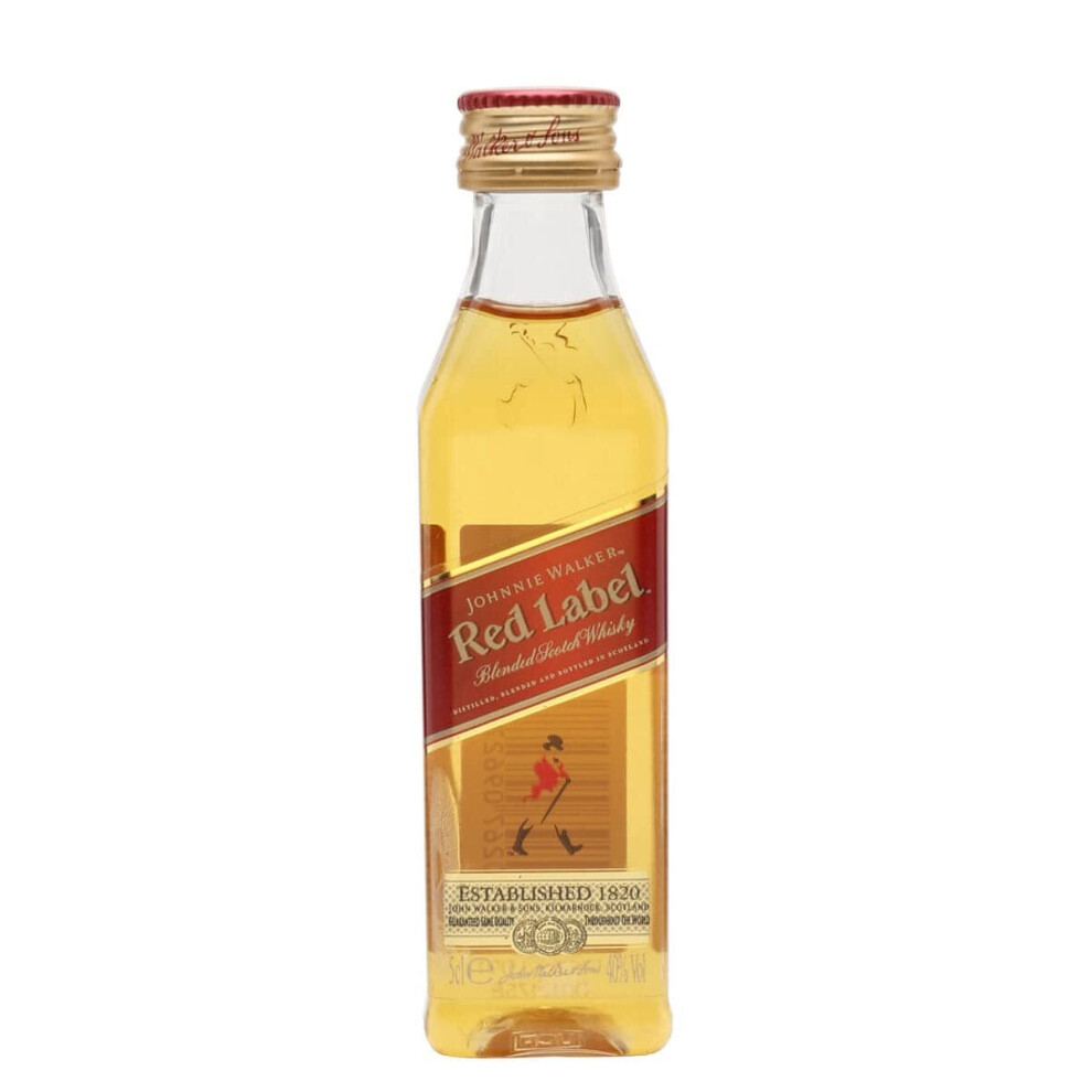 Johnnie Walker Red Label Blended Scotch Whisky 5cl Miniature