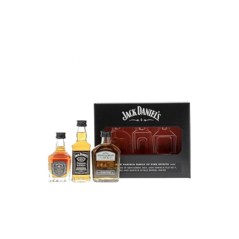 Jack Daniel's Family 3x 5cl Miniatures Gift Pack