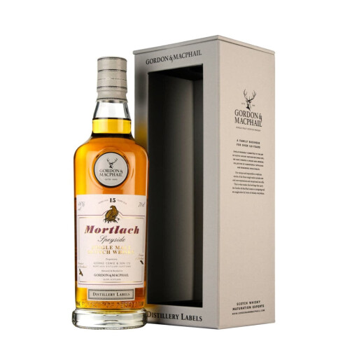 Mortlach 15 Year Old Gordon & MacPhail Distillery Labels