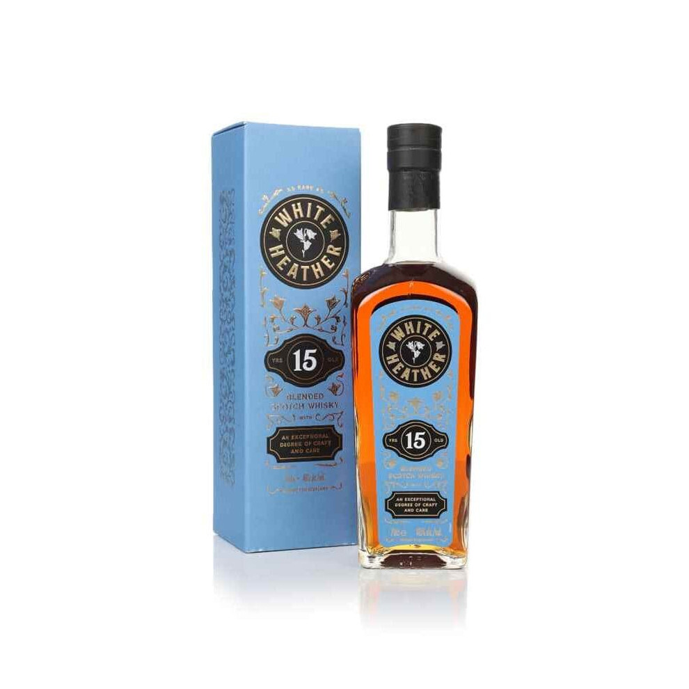 White Heather 15 Year Old Blended Scotch Whisky – 46% Abv, Unchillfiltered, Sherry & Px Finish