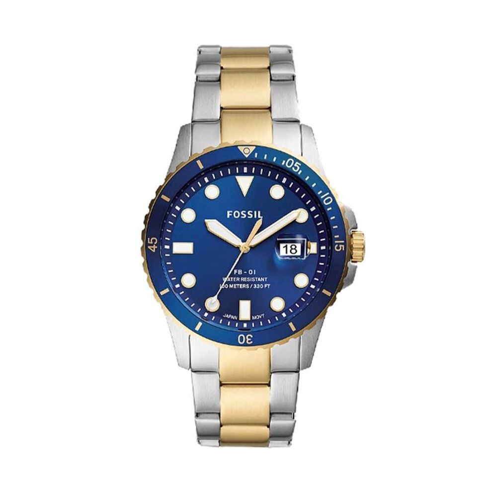 FOSSIL Men's FB01 Water Resistance Stainless Steel Analog Watch FS5742