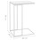 VidaXL (white) vidaXL Side Table Hallway Tea Coffee Sofa Table Couch Table Engineered Wood 4