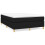 VidaXL (black, 35 cm/ 4ft6 double) vidaXL Box Spring Bed Frame Mattress Foundation Upholstered Bed Base Fabric 1
