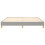 VidaXL (light grey, 25 cm/ 6ft super king size) vidaXL Box Spring Bed Frame Mattress Foundation Upholstered Bed Base Fabric 5