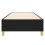 VidaXL (black, 35 cm/ 3ft single) vidaXL Box Spring Bed Frame Mattress Foundation Upholstered Bed Base Fabric 5