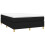 VidaXL (black, 35 cm/ 4ft6 double) vidaXL Box Spring Bed Frame Mattress Foundation Upholstered Bed Base Fabric 3