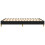 VidaXL (black, 25 cm/ 4ft6 double) vidaXL Box Spring Bed Frame Mattress Foundation Upholstered Bed Base Fabric 6