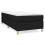 VidaXL (black, 35 cm/ 3ft single) vidaXL Box Spring Bed Frame Mattress Foundation Upholstered Bed Base Fabric 1