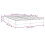 VidaXL (light grey, 25 cm/ 4ft6 double) vidaXL Box Spring Bed Frame Mattress Foundation Upholstered Bed Base Fabric 9