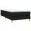 VidaXL (black, 25 cm/ 3ft single) vidaXL Box Spring Bed Frame Mattress Foundation Upholstered Bed Base Fabric 3