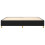 VidaXL (black, 35 cm/ 4ft6 double) vidaXL Box Spring Bed Frame Mattress Foundation Upholstered Bed Base Fabric 5