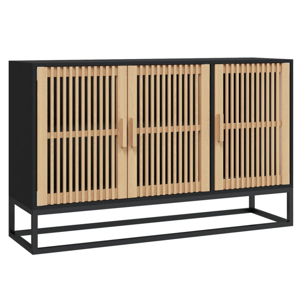 Vidaxl (Black) Sideboard Engineered Wood Cupboard Cabinet Highboard Multi Colours
