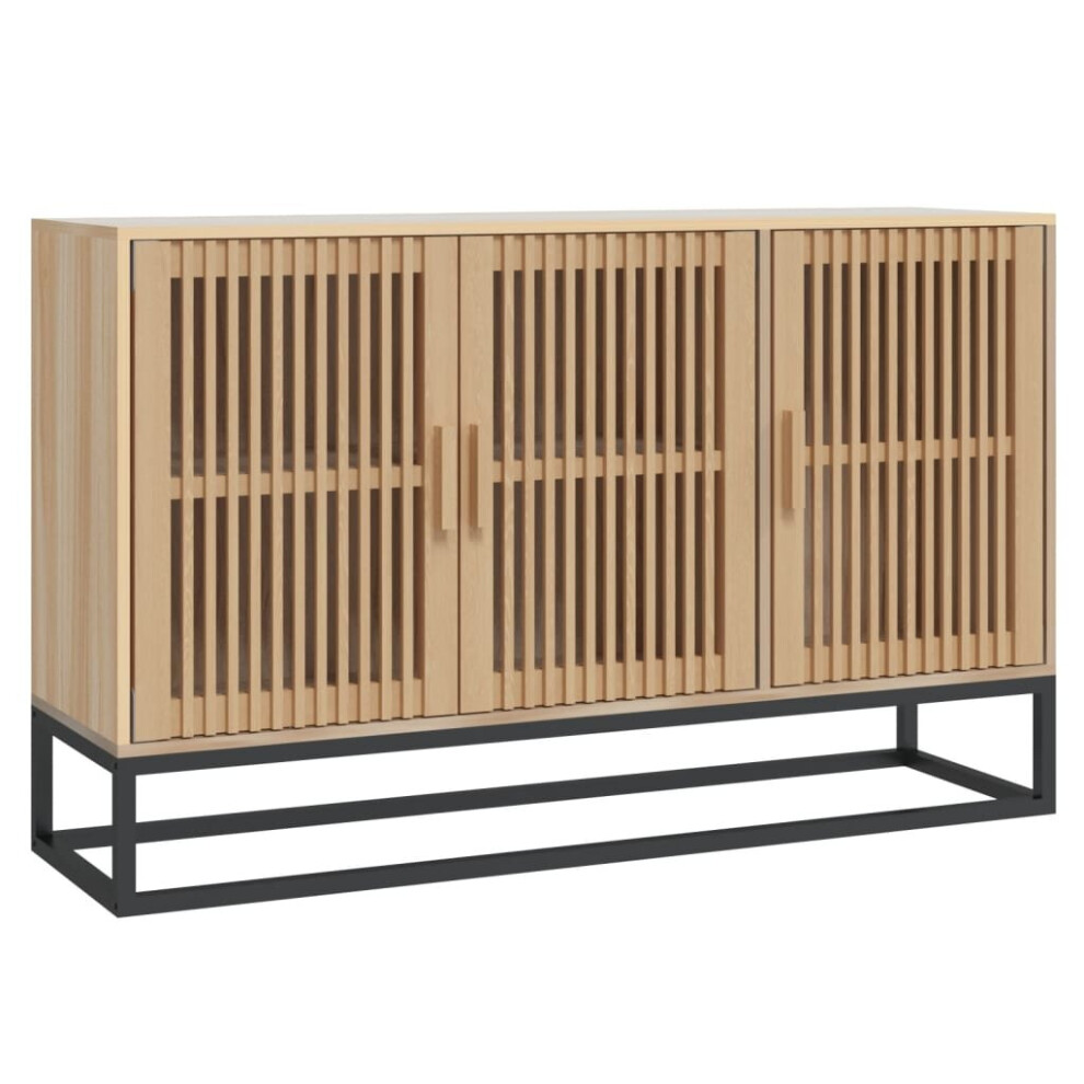 Vidaxl (Brown) Sideboard Engineered Wood Cupboard Cabinet Highboard Multi Colours Brown