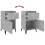 VidaXL (concrete grey, 2 pcs) vidaXL Bedside Cabinets Bedside Table Nightstand Table Side Table End Table 9