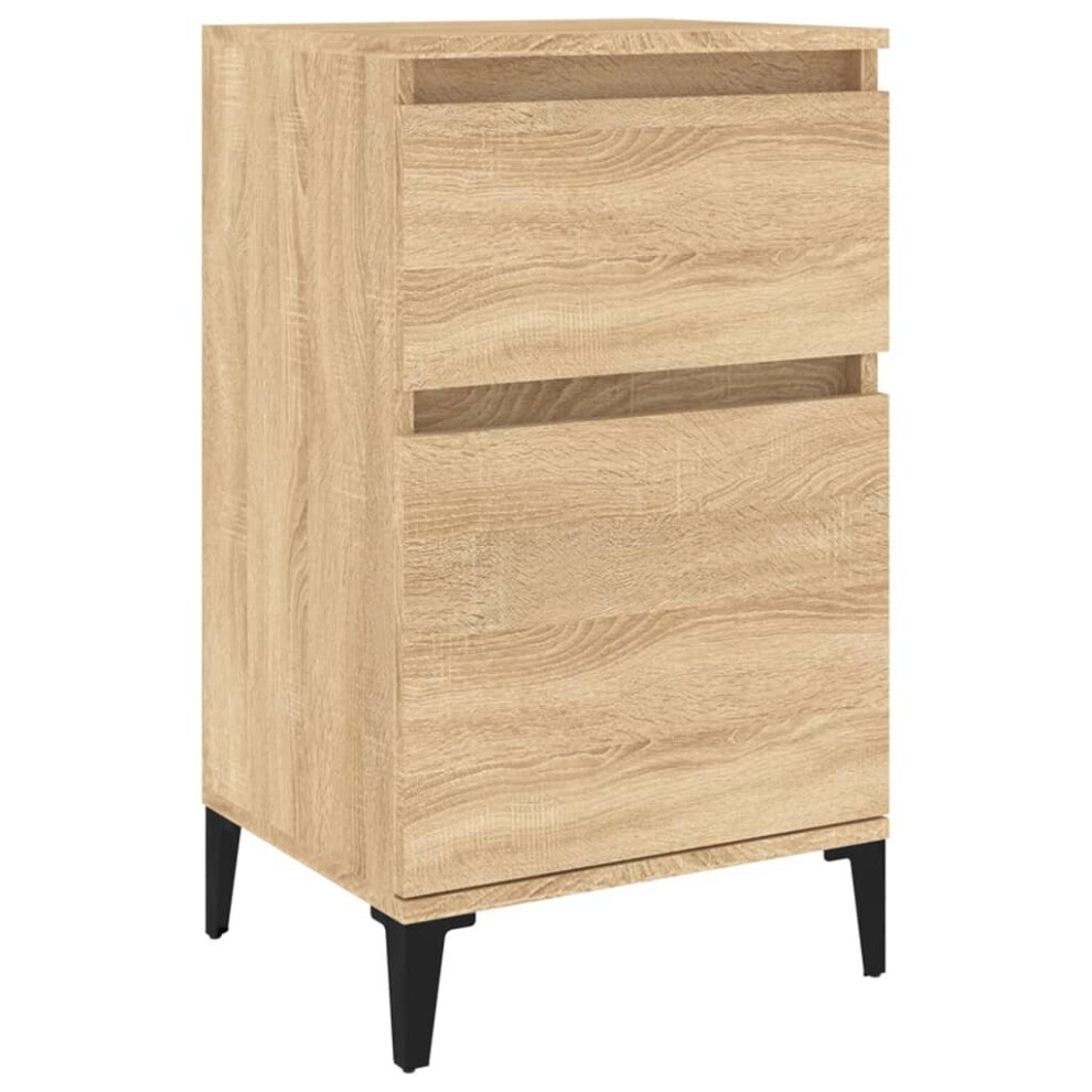 Vidaxl (Sonoma Oak, 1 Pcs) Bedside Cabinets Bedside Table Nightstand Table Side Table End Table