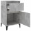 VidaXL (concrete grey, 2 pcs) vidaXL Bedside Cabinets Bedside Table Nightstand Table Side Table End Table 8