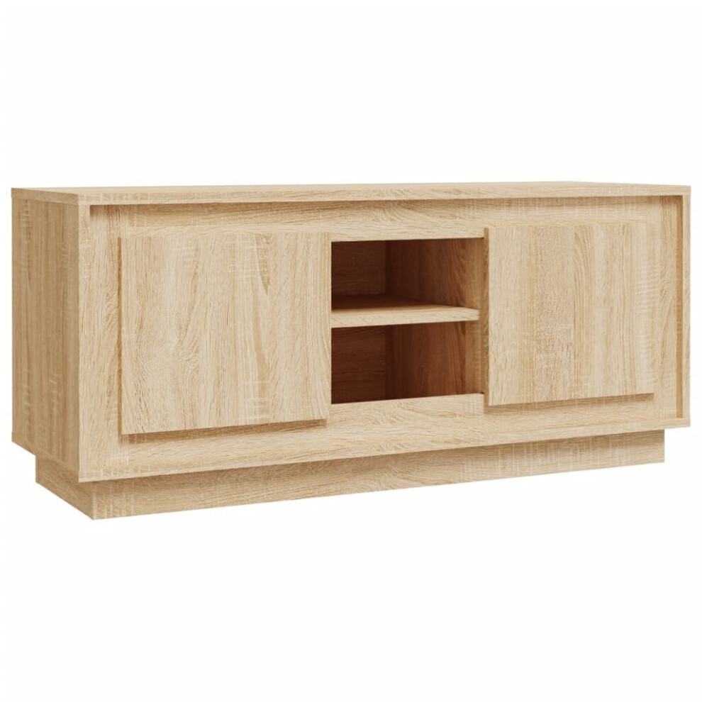 Vidaxl (Sonoma Oak) Tv Cabinet Tv Stand Tv Unit Media Cabinet Sideboard Engineered Wood