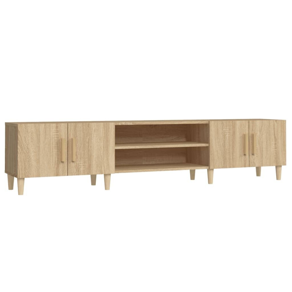 Vidaxl (Sonoma Oak) Tv Cabinet Tv Stand Media Cabinet Tv Unit Sideboard Engineered Wood