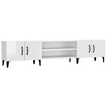 (high gloss white) vidaXL TV Cabinet TV Stand TV Unit Media Cabinet Sideboard Engineered Wood