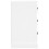VidaXL (white) vidaXL Bedside Cabinet Side Table Nightstand Side Cabinet Engineered Wood 8