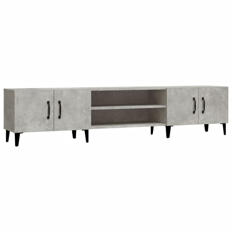 (concrete grey) vidaXL TV Cabinet TV Stand TV Unit Media Cabinet Sideboard Engineered Wood-image-OPC-PBP9XJ8-NEW