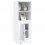 VidaXL (high gloss white) vidaXL Highboard High Sideboard Side Cabinet Storgae Cupboard Engineered Wood 5