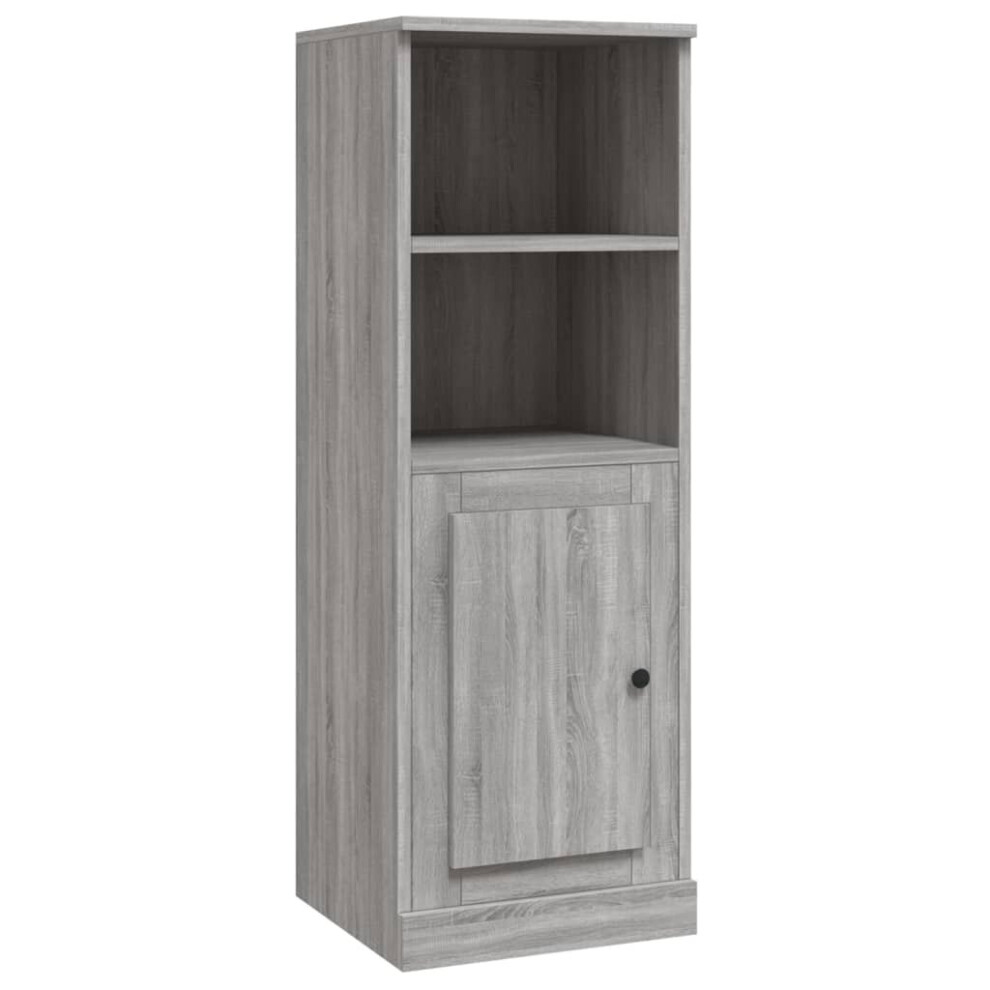 Vidaxl ( Sonoma) Highboard High Sideboard Side Cabinet Storgae Cupboard Engineered Wood Grey