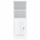 VidaXL (high gloss white) vidaXL Highboard High Sideboard Side Cabinet Storgae Cupboard Engineered Wood 6