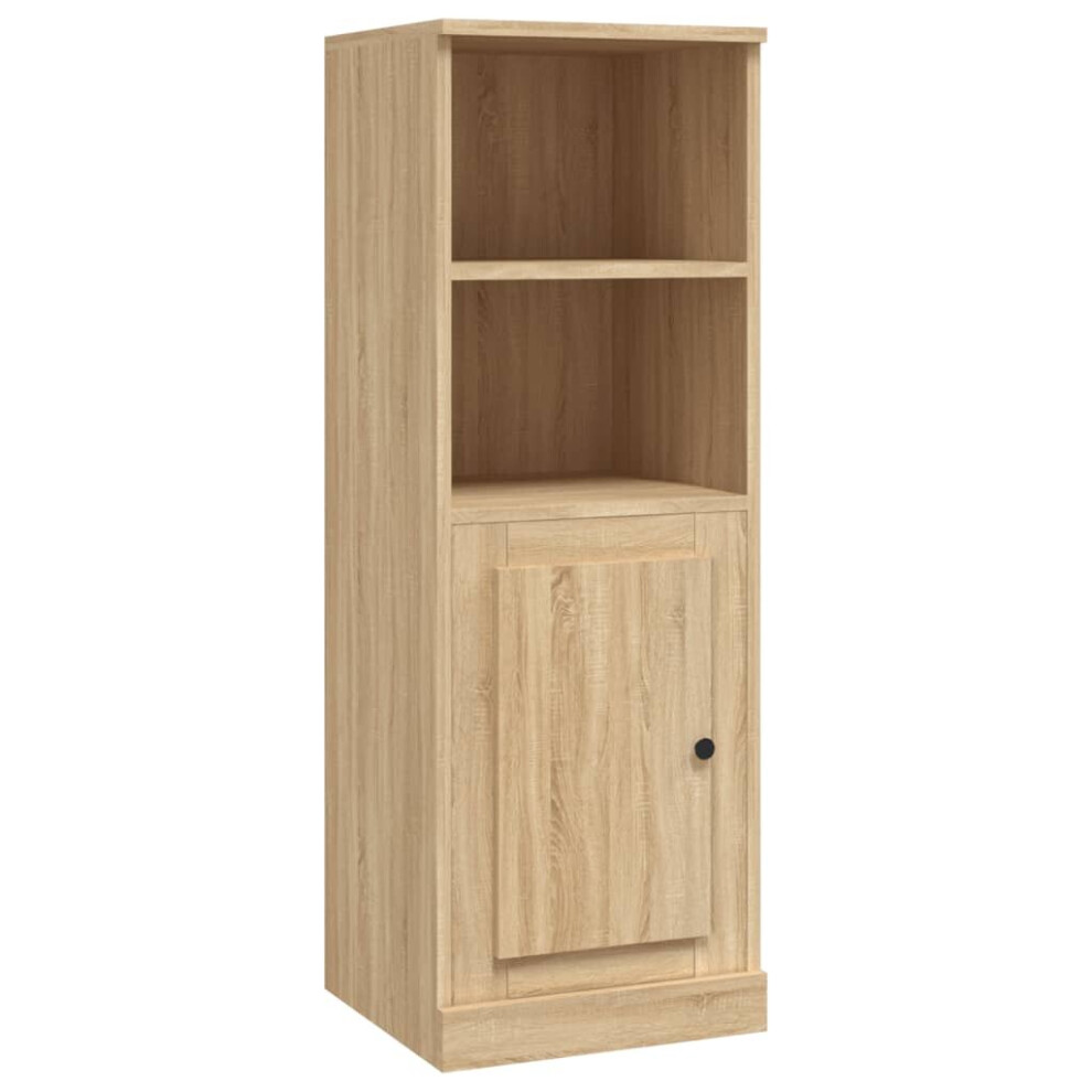 New Vidaxl (Sonoma Oak) Highboard High Sideboard Side Cabinet Storgae Cupboard Engineered Wood
