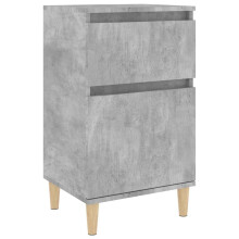 (concrete grey, 1 pcs) vidaXL Bedside Cabinets Bedside Table Nightstand Table Side Table End Table