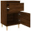 VidaXL (brown oak, 2 pcs) vidaXL Bedside Cabinets Bedside Table Nightstand Table Side Table End Table 8