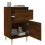 VidaXL (brown oak, 2 pcs) vidaXL Bedside Cabinets Bedside Table Nightstand Table Side Table End Table 5