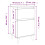 VidaXL (brown oak, 2 pcs) vidaXL Bedside Cabinets Bedside Table Nightstand Table Side Table End Table 11